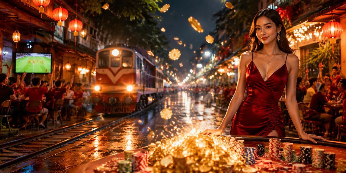 Người dùng Hà Nội phân tích tỷ lệ kèo bóng đá trên màn hình điện thoại với giao diện tiếng Việt